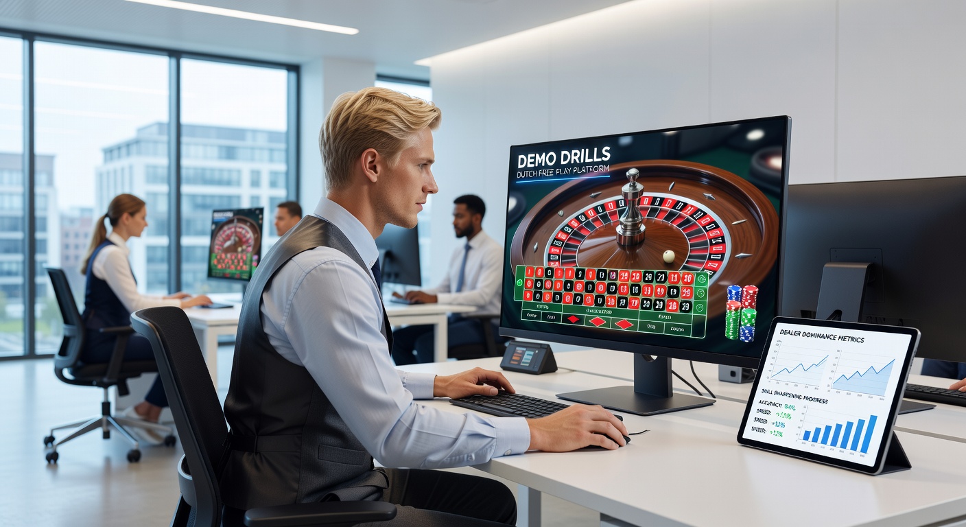 Live roulette dealer aan een tafel met spelers die inzetten plaatsen, zichtbaar op een Nederlands online casino platform