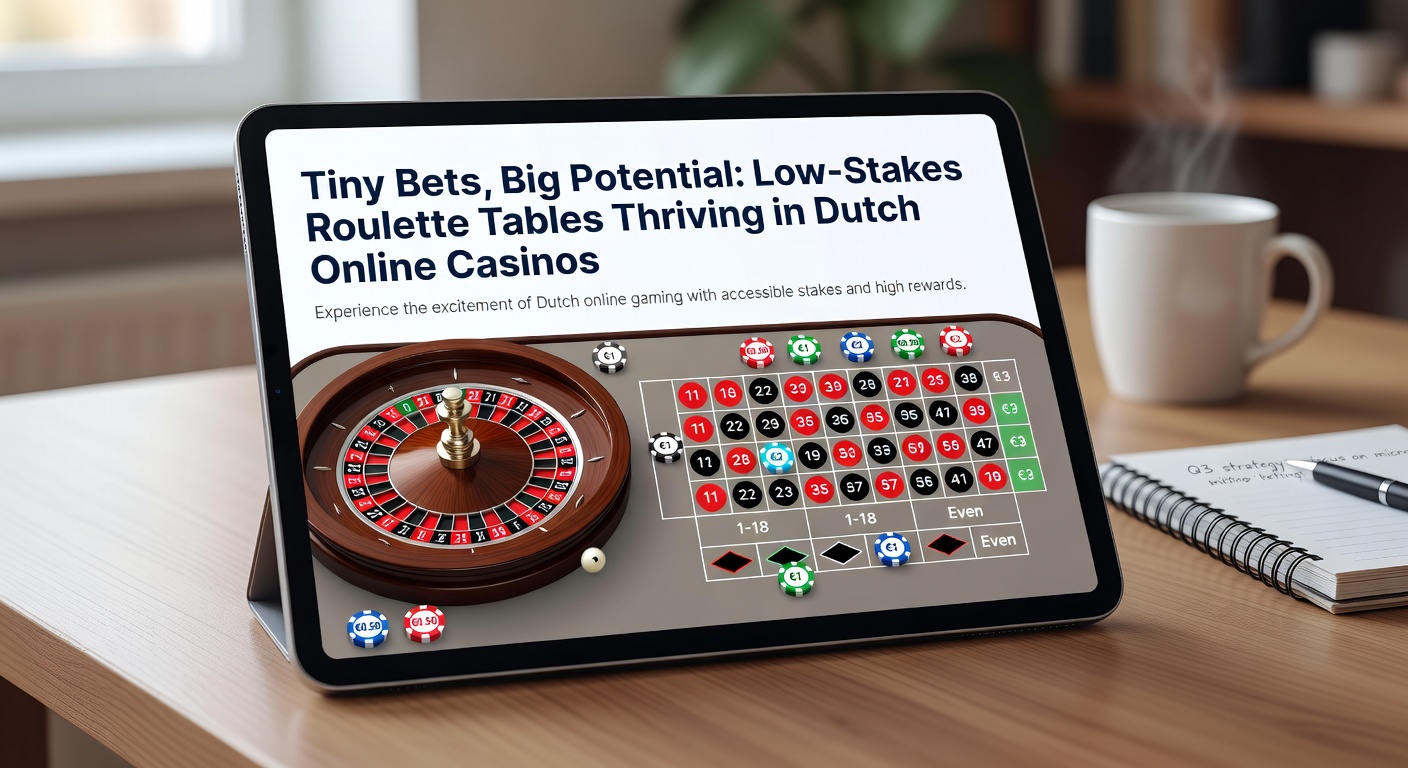 Grafiek met groeicijfers van low-stakes roulette in Nederlandse online casinos, tonen stijging van spelersaantallen en sessieduur sinds 2021