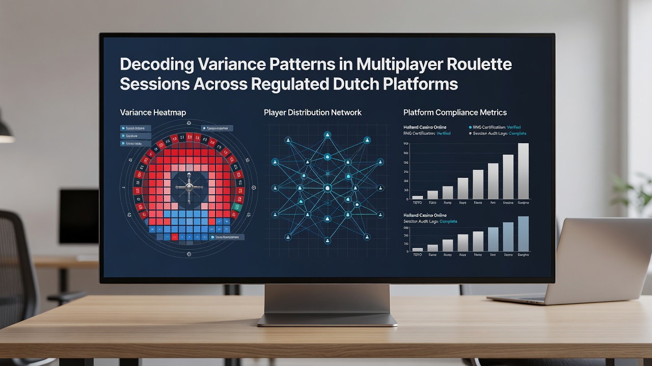Grafieken en datasets die variantie in Nederlandse roulette sessies illustreren