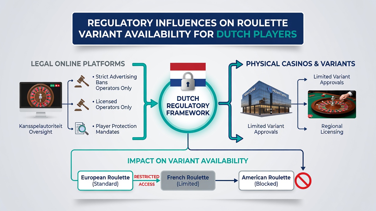 Live roulette tafel met Nederlandse spelers onder regelgevend toezicht