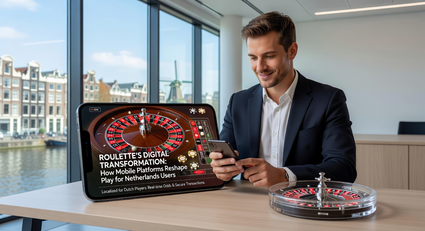Live dealer roulette op mobiel met Nederlandse interface en statistieken