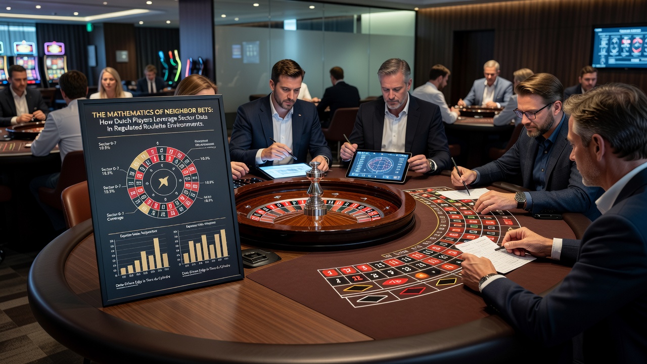 Analyse van sectorclusters met baltrajecten en statistische verdelingen in Nederlandse live roulette